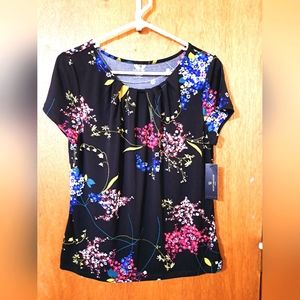 Worthington short sleeve blouse, NWT, Petite Medium